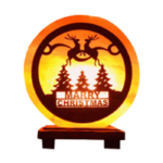 Marry Christmas Himalayan Salt Lamp