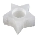 Star Shape Candle Holder USB Salt Lamp with
