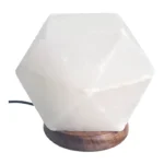 Diamond Salt Lamp with