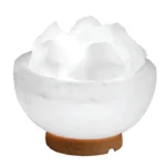 Fire Bowl With Chunks Salt Lamp with